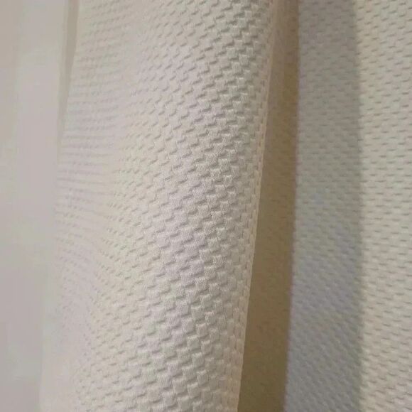 BANANA REPUBLIC WOMEN'S WINTER WHITE POLY/SPANDEX WAFFLE KNIT A-LINE SKIRT EUC - Picture 10 of 10